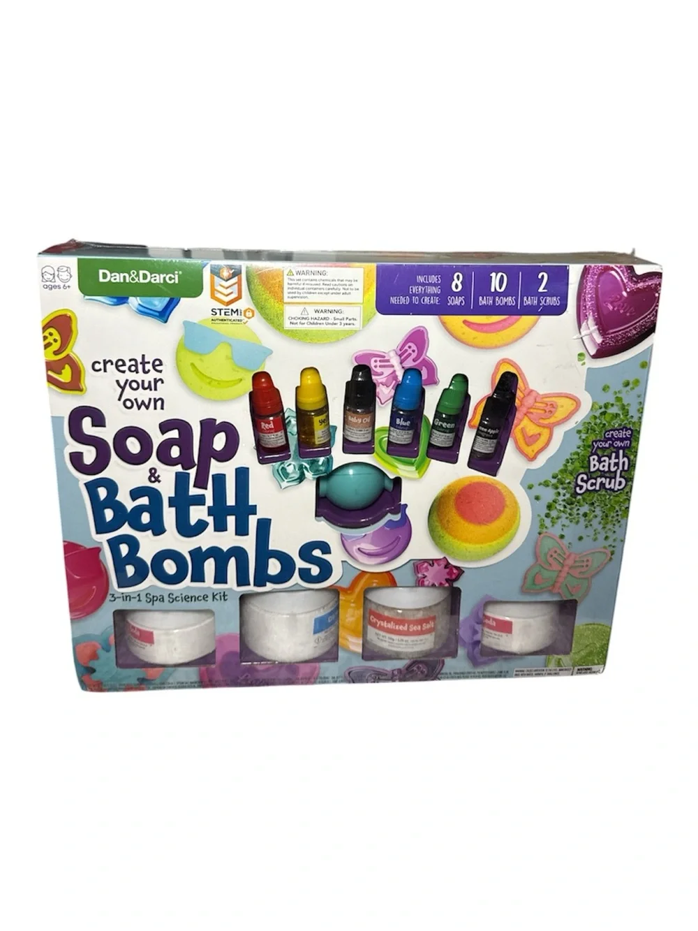 NEW! Dan & Darci Soap & Bath Bomb Making Kit